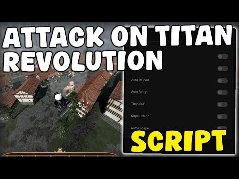 Roblox Attack on Titan Revolution Script Auto Kill Titans, God Mode Pastebin 2025