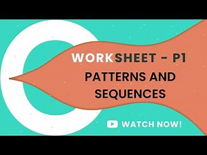 PATTERNS AND SEQUENCES | O LEVELS 4024 | IGCSE 0580 | WORKSHEET