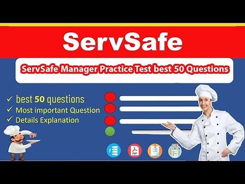 ServSafe Manager Practice Test 2024 | best 50 Questions #2