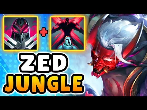 ZED HAS THE FASTEST JUNGLE CLEAR IN THE ENTIRE GAME