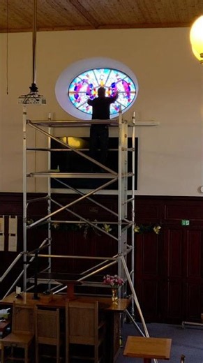 Secondary Glazing for a Stained Glass Church Window | InGlaze