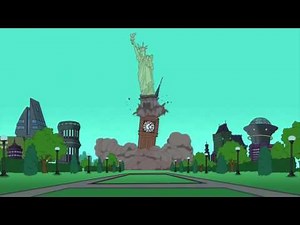 Futurama - Earth stops spinning