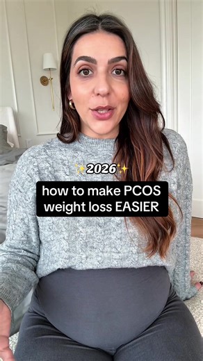 Try these tips to make PCOS weight loss easier and more effective in 2026! Are you sick of putting in the effort and not seeing a single result? This year, try something new…and effective. You deserve to not have to deal with facial hair, acne, hair loss, missing periods and infertility! #pcos #pcosproblems #pcosawareness #pcoswarrior #pcoslife