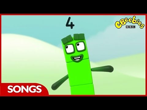 CBeebies | Numberblocks | Number Four Song