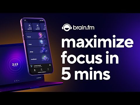Boost Your Focus in 5 Minutes with Brain.fm | Harness the Power of Neural Phase Locking