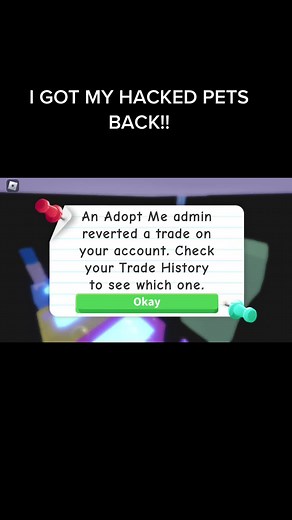 Reunited with My Pets in Adopt Me!