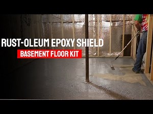 Transform Your Basement Floor with Rust-oleum Epoxy Shield Kit