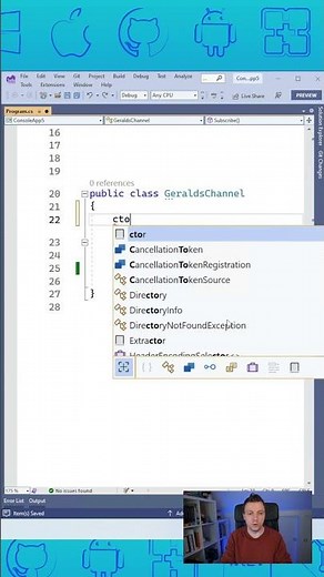 Less Typing, More Code with Visual Studio Snippets