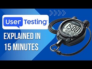 UserTesting Explained: UX Research Platform Demo & Walkthrough (15 Minutes)