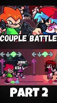 FNF - Doubling Down But It's Pico & Nene Vs. BF & GF [PART 2] (Couple Battle) (FNF MOD) #shorts