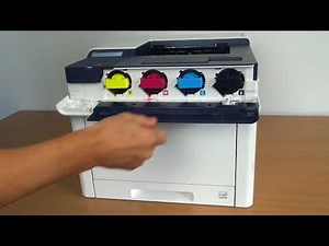 Wechsel der Tonerkartuchen beim Xerox Phaser 6510 (bzw. Workcentre 6515)