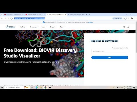 How to download and install Biovia Discovery Studio (step by step) #Molecular_Docking