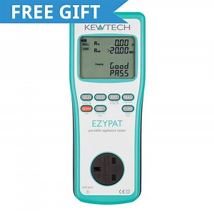 Kewtech EZYPAT PAT Tester - PAT-Testers.co.uk