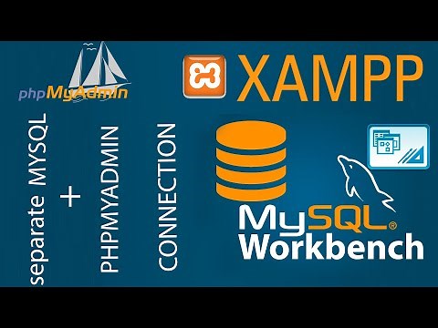 MySql WorkBench and PHPMyAdmin of Xampp Run together . Use MySql with PHPMyAdmin