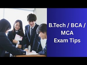 BCA/MCA/B.TECH Exam Tips