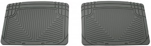 2000 Ford Ranger WeatherTech All-Weather Rear Floor Mats - Gray