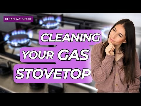 Expert TIPS for Cleaning a GAS STOVETOP!