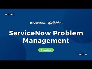 ServiceNow Problem Management Demo