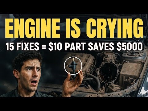 Is This Tiny Piece Ruining Your Car? 15 Engine Fixes That'll Save You $1000s (DIY Guide 2025)