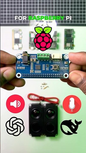 Raspberry Pi Hi-Fi Sound Card Hat and Audio Hat for Raspberry Pi #shorts #gadgets #tech