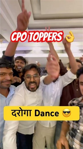 दरोगा Dance 💃 CPO 2024 Toppers & Gagan Pratap Sir #ssc #cpo #ssccgl