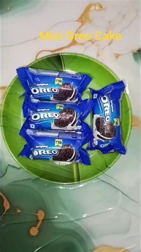 5-Minute [Mini Oreo cake] | Quick Snack Recipe #explore #food #recipe #oreocake #shorts #cooking #yt