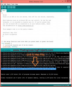 How to get Hex File from Arduino - The Engineering Projects