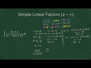 Integration by Partial Fractions