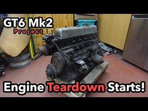 What's the Engine Like Inside!? Starting the Teardown | 1969 Triumph GT6 Mk2 Restoration | Pt 63