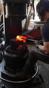60K views · 440 reactions | Team forging the spike on a fireman’s hatchet. Love this step setting down the profile on the big Nazel hammer. Www.hoffmanblacksmithing.com | Hoffman Blacksmithing | Facebook