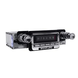 Custom Autosound Radio USA-740 AM/FM Mustang 1965-1966