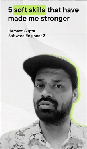Technical skills matter, but they’re only half the story. Meet Hemant Gupta, Software Developer 2 at Pluralsight, who’s sharing the 5 soft skills that have made the biggest difference in his career: ⭐️ Communication ⭐️ Collaboration ⭐️ Curiosity ⭐️ Problem-solving ⭐️ Accepting feedback Which soft skill has had the biggest impact on your career? #Pluralsight #TechCareers #SoftwareDevelopment #SoftSkills | Pluralsight