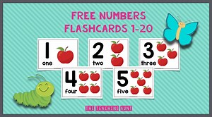 Numbers Flashcards - The Teaching Aunt