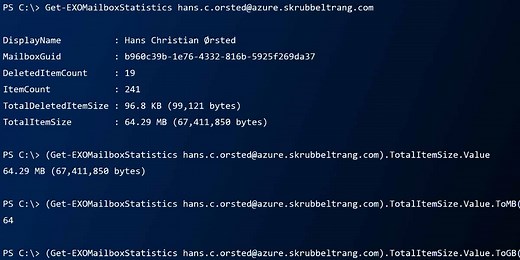 Get-MailboxStatistics - How to Get Mailbox Size - Easy365Manager