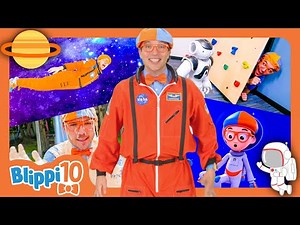 Blippi's 10 BEST Space and Science Moments! 🚀 Blippi | Educational Kids Videos | After School Club