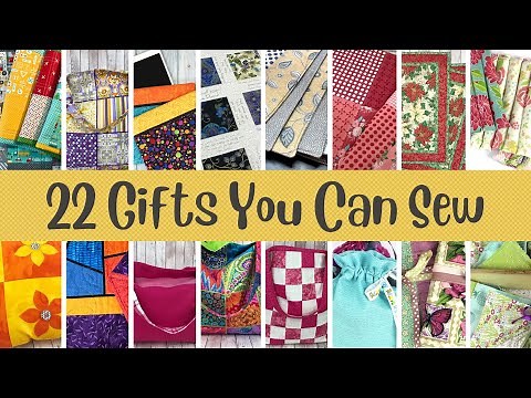 22 Handmade Fabric Gifts to Sew
