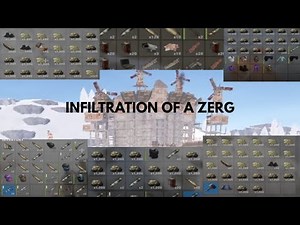 GHOSTING and PVPING a 20+ deep Rust clan in their OWN BASE