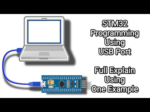 Flashing Bootloader in STM32. Programming STM32 Via USB Port