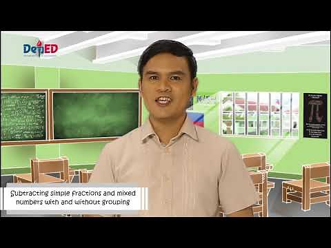 Grade 6 Math Q1 Ep2: Subtracting Simple Fractions and Mixed numbers with and Without Regrouping