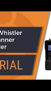 Whistler Police Scanner Programming #2 How to Connect Scanner & Computer