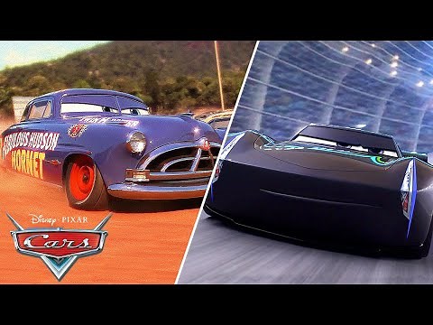 Next Generation Racers vs. Veteran Legends! | Pixar Cars | ‪@disneyjr‬