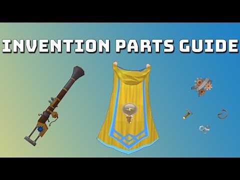 Invention Parts Guide. Shop Runs [Runescape 3]