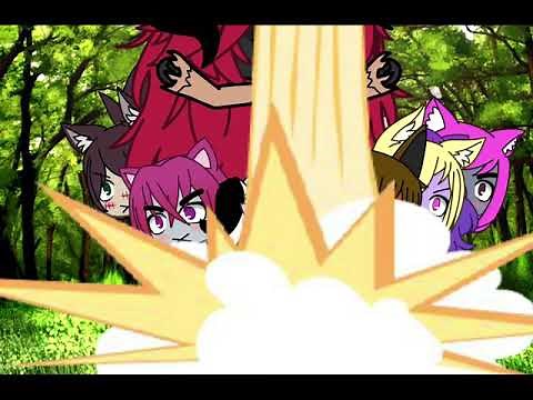 Monster girl farts on7 skunk girls! | gacha fart and butt | 13+