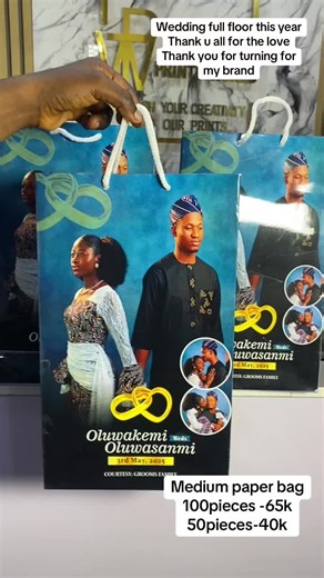 #paperbag #fyp #couple #weddingday