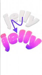Create softbody a Bouncy Jelly Text Effect Online #3dtext #design #fontstyle #typography #softbody