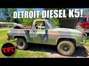 This Old MILITARY Chevy K5 Is One Of The Toughest Classics Money Can Buy!
