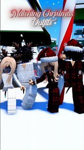Christmas Matching Roblox Avatars