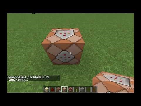 NO GRAVITY!!!???!?!?!?! - Minecraft Command Science