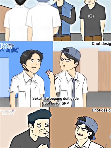 Kona dan Udin: Kenangan Masa Sekolah dan Palak Abang