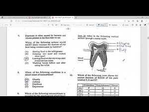 CXC/CSEC Human and Social Biology January 2020 Past Paper
